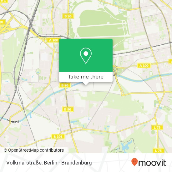 Volkmarstraße map