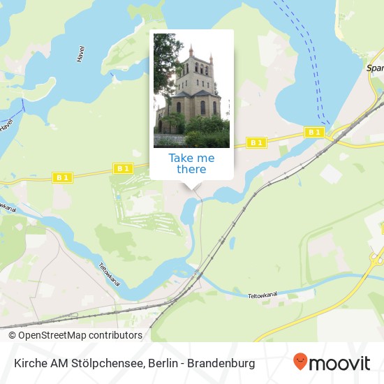 Kirche AM Stölpchensee map
