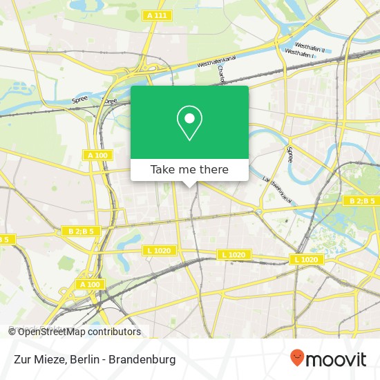 Zur Mieze map