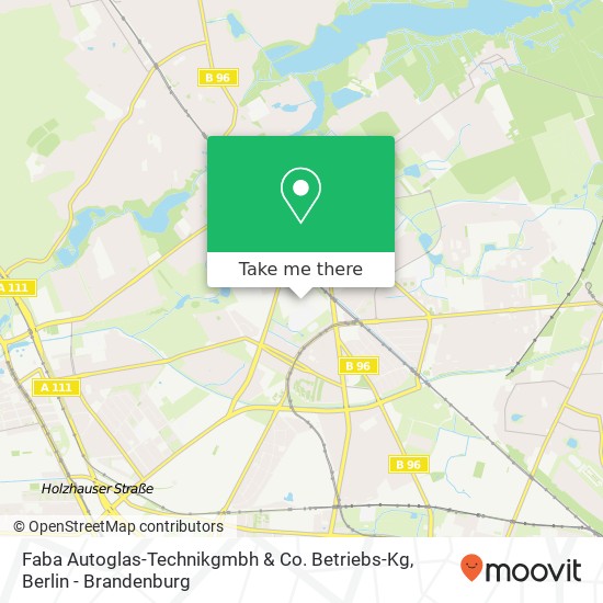 Faba Autoglas-Technikgmbh & Co. Betriebs-Kg map