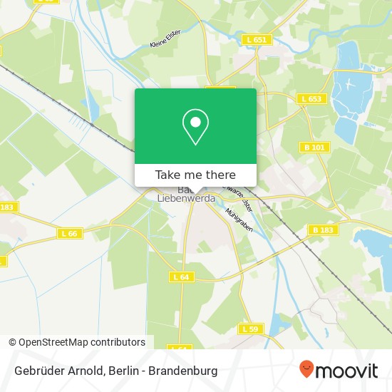 Gebrüder Arnold map