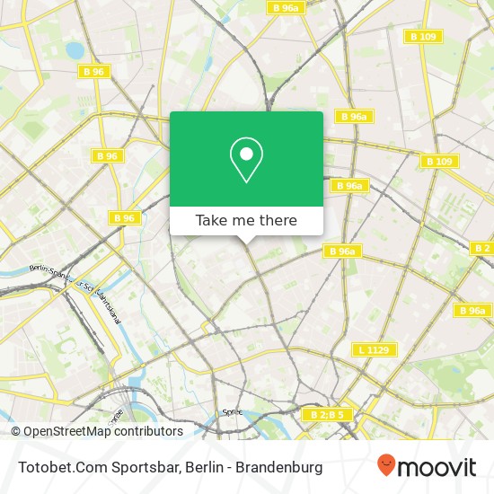 Totobet.Com Sportsbar map