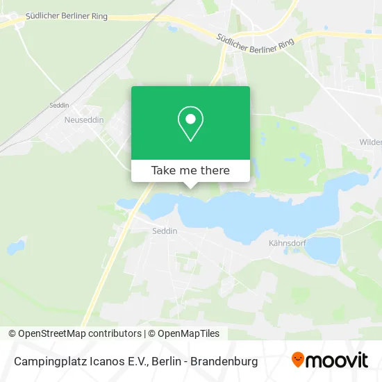 Карта Campingplatz Icanos E.V.