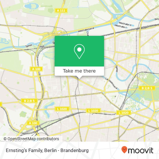 Ernsting's Family map