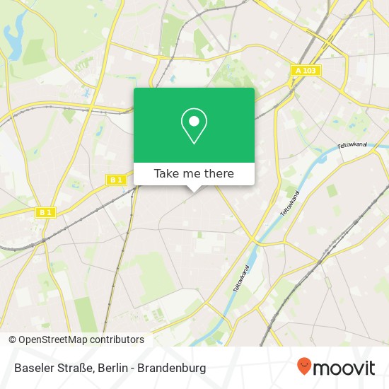 Baseler Straße map