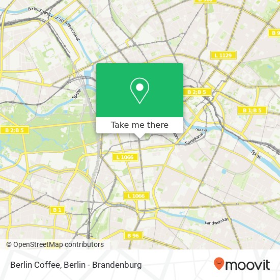 Berlin Coffee map