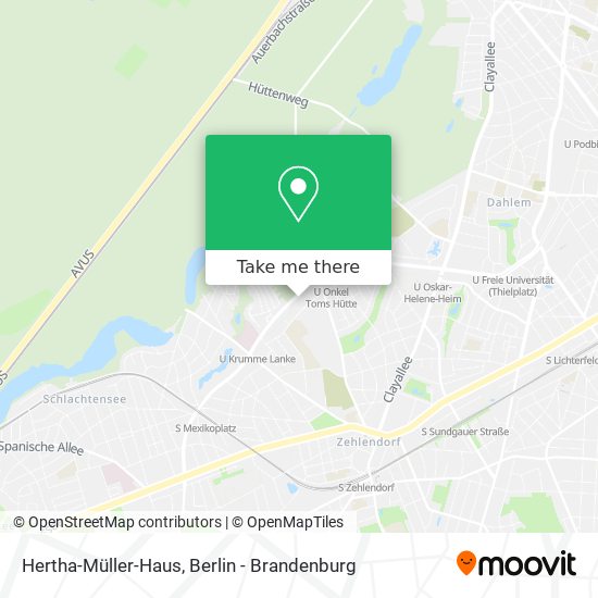 Hertha-Müller-Haus map