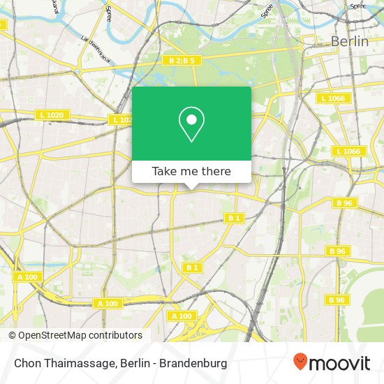 Chon Thaimassage map