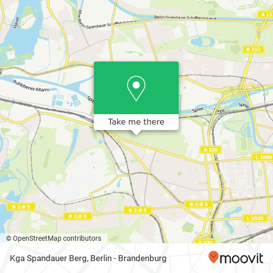 Kga Spandauer Berg map