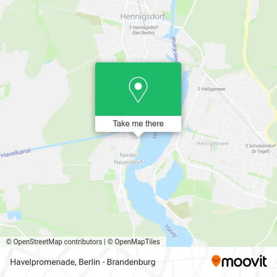 Карта Havelpromenade