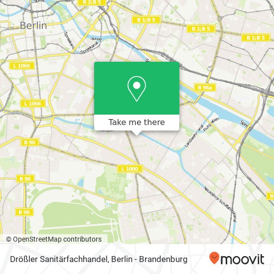 Drößler Sanitärfachhandel map