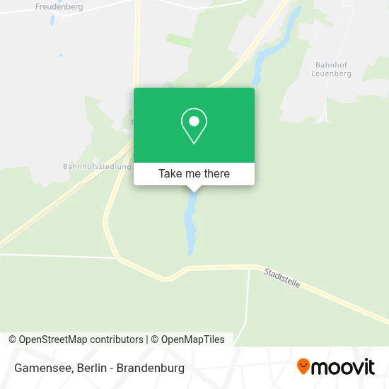 Gamensee map