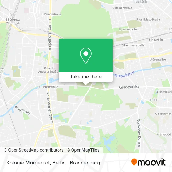 Карта Kolonie Morgenrot