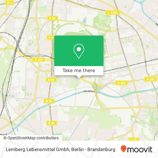 Карта Lemberg Lebensmittel Gmbh