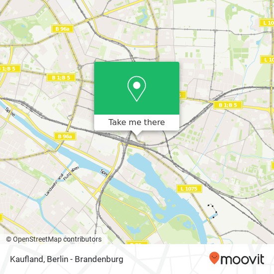 Kaufland map