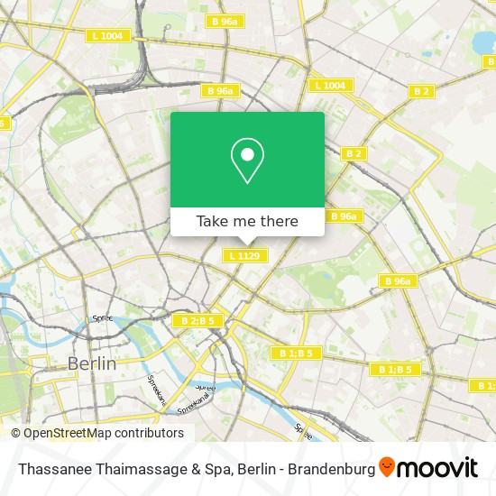 Карта Thassanee Thaimassage & Spa