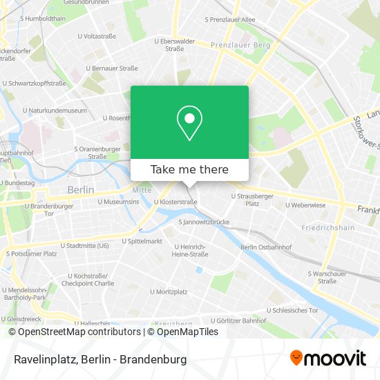 Ravelinplatz map