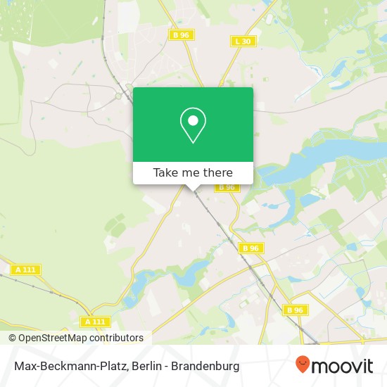 Карта Max-Beckmann-Platz