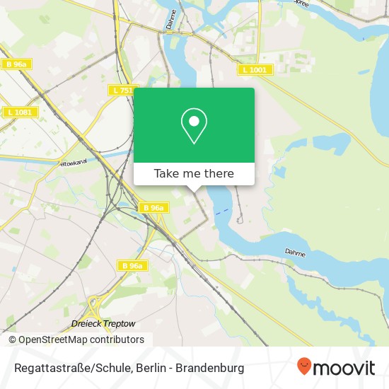 Regattastraße/Schule map