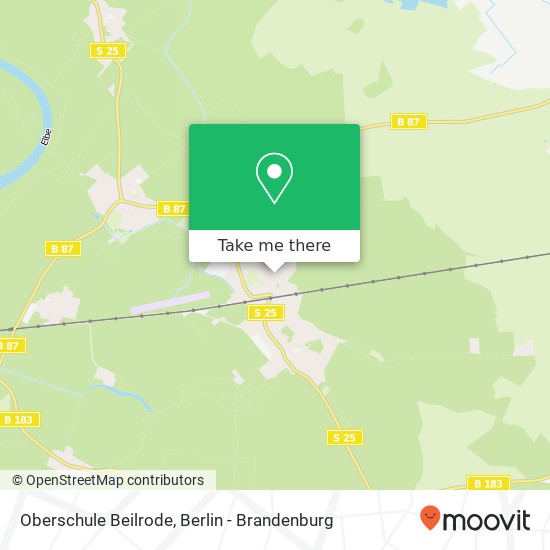 Карта Oberschule Beilrode
