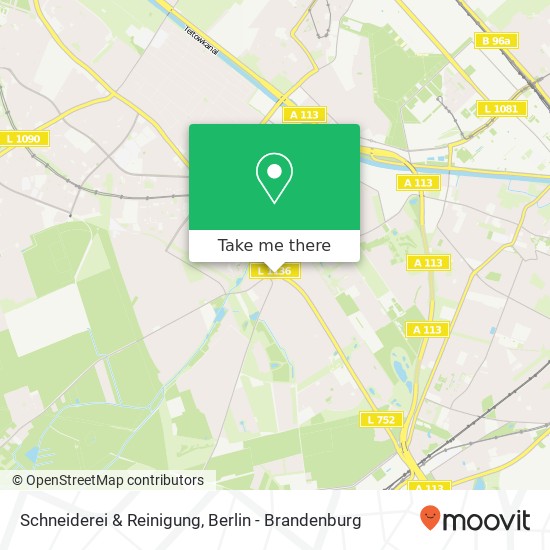 Schneiderei & Reinigung map