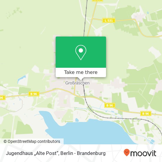 Jugendhaus „Alte Post“ map