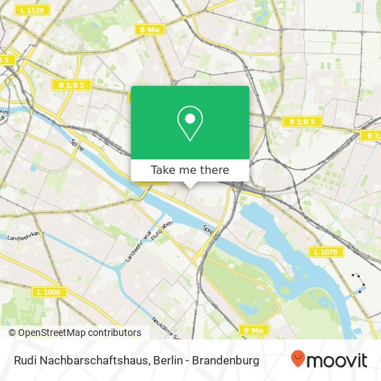 Rudi Nachbarschaftshaus map