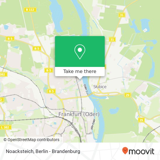 Noacksteich map