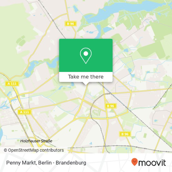 Penny Markt map