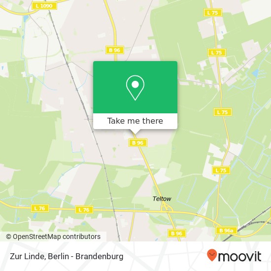 Zur Linde map