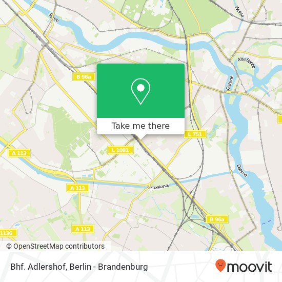 Bhf. Adlershof map