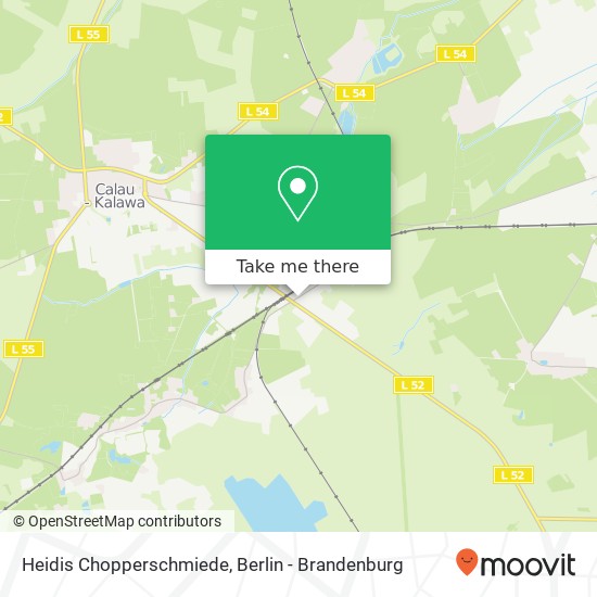 Heidis Chopperschmiede map