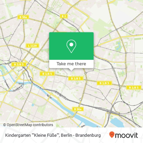 Kindergarten ""Kleine Füße"" map