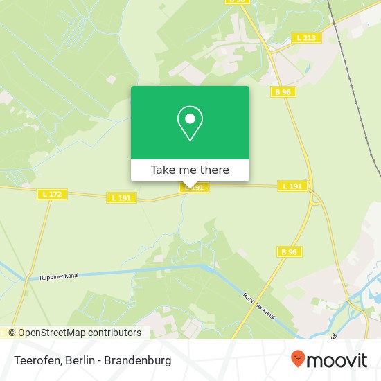 Teerofen map