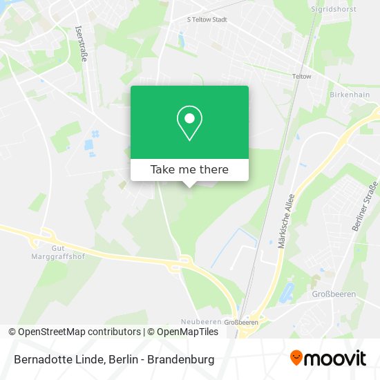 Bernadotte Linde map