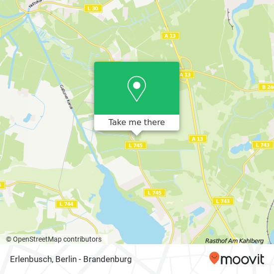 Erlenbusch map