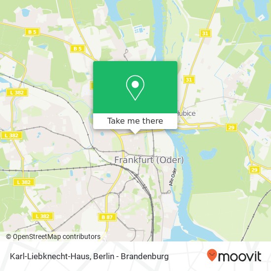 Karl-Liebknecht-Haus map