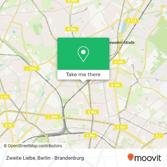 Zweite Liebe map