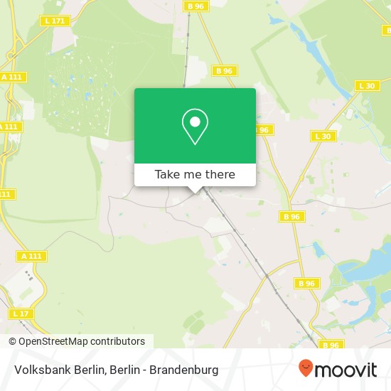 Volksbank Berlin map