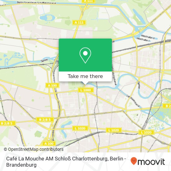 Café La Mouche AM Schloß Charlottenburg map