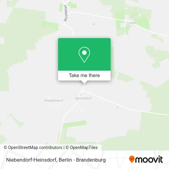 Карта Niebendorf-Heinsdorf
