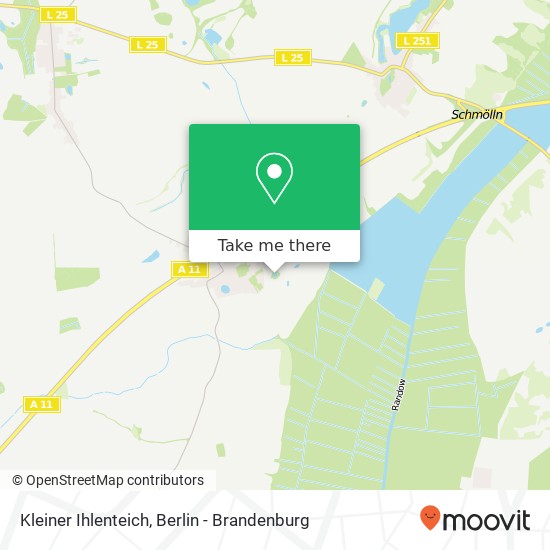 Kleiner Ihlenteich map