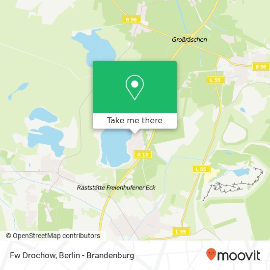 Fw Drochow map