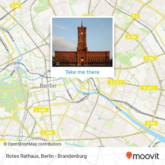 Rotes Rathaus map