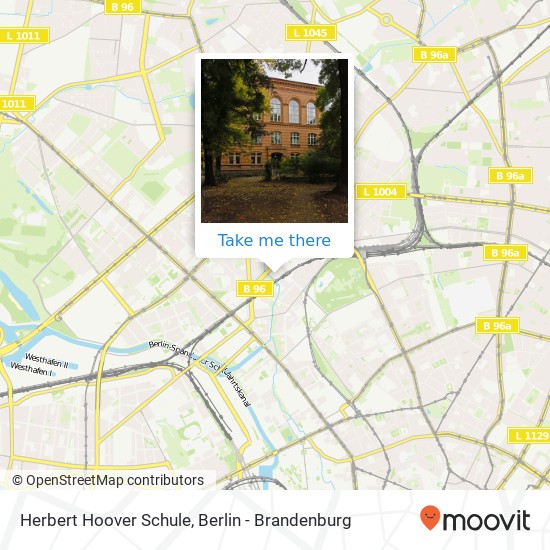 Herbert Hoover Schule map