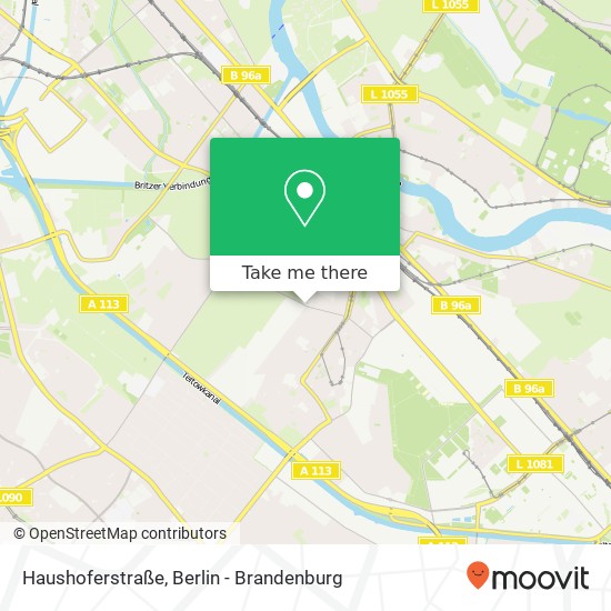 Карта Haushoferstraße
