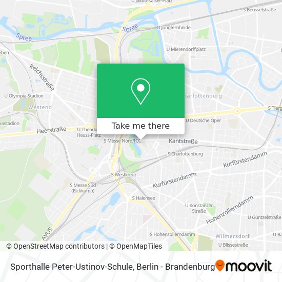 Sporthalle Peter-Ustinov-Schule map