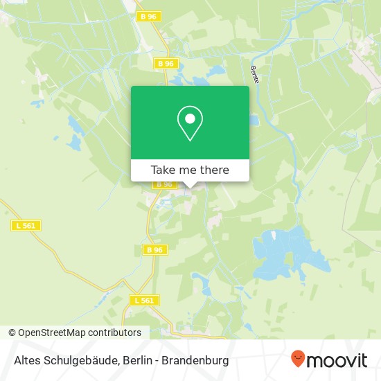 Altes Schulgebäude map