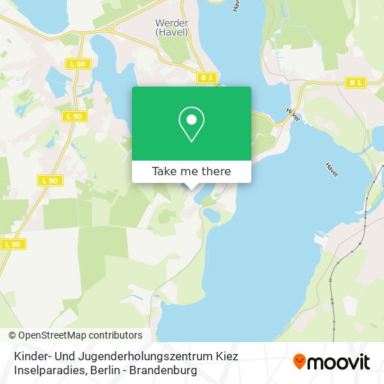 Kinder- Und Jugenderholungszentrum Kiez Inselparadies map