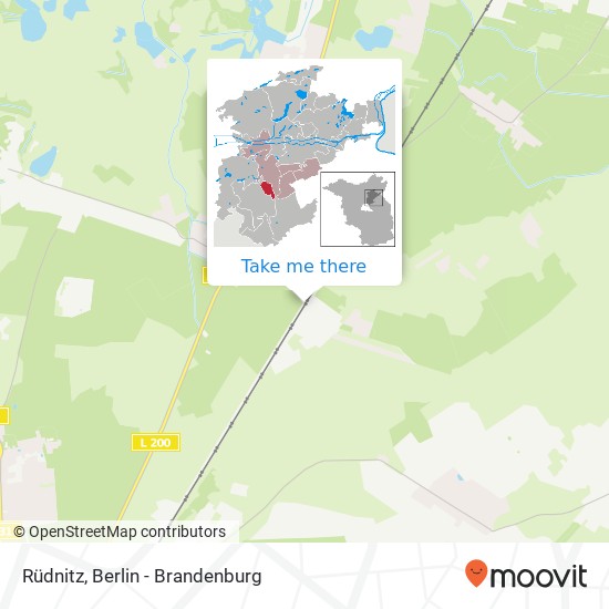 Карта Rüdnitz